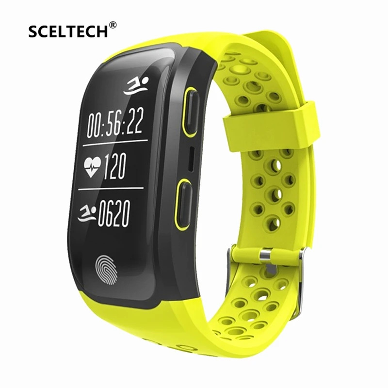 

SCELTECH G03 GPS Smart Bracelet IP68 Waterproof Smart Band Heart Rate Monitor Call Reminder S908 Sports Bracelet For iOS Android