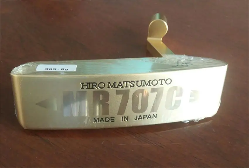Playwell Хиро Мацумото MR707C кованые CNC стальная рука гольф паттер глава углерода 