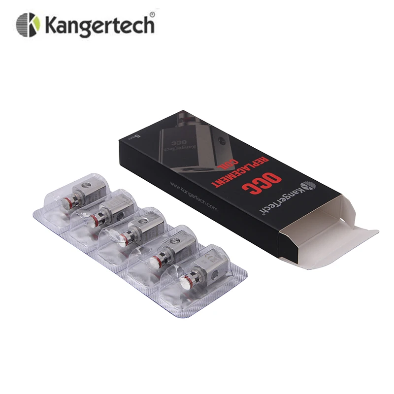 5 шт./лот оригинальный Kanger Subtank Вертикальная OCC Органическая хлопковая катушка 0 Ом