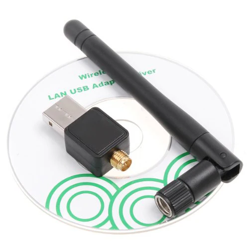

Durable Mini 150M USB WiFi Wireless LAN 802.11 n/g/b Adapter With Antenna