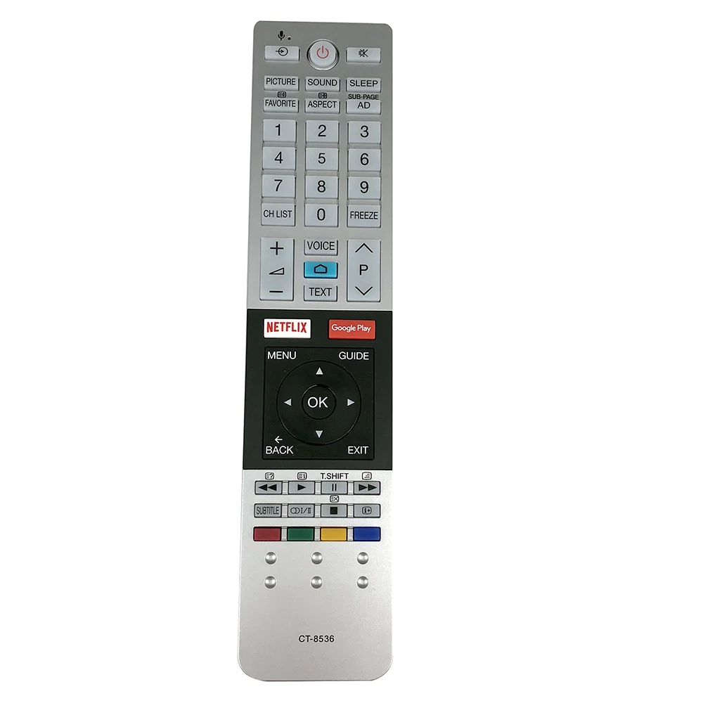 Новый оригинальный телефон с дистанционным управлением для Toshiba TV Netflix Google Play |