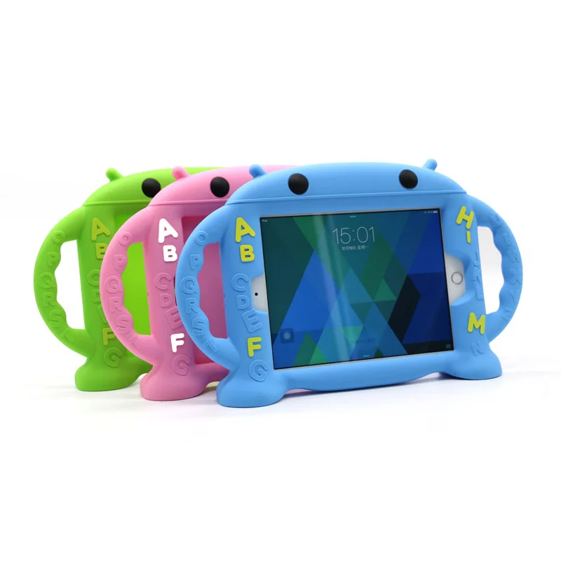 Силиконовый чехол Hyleton для iPad mini Детский защитный мягкий Mini 1 2 3 4 с противоударной