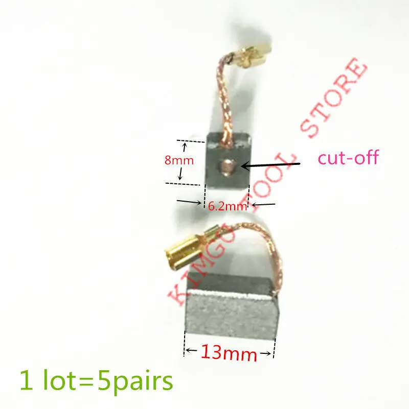 Угольная щетка для болгарки DeWALT DW851, DW803, DW811, DW813, DW816, DW817, DW819, DW818, DW821, DW822 Угольная щетка для болгарки DeWALT DW851, DW803, DW811, DW813, DW816, DW817, DW819, DW818, DW821, DW822