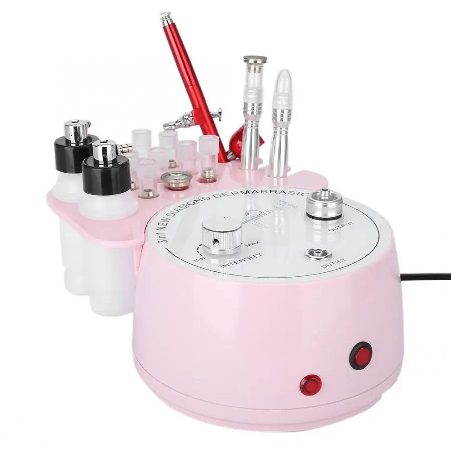 

3 in 1 Diamond Dermabrasion Machine Anti-aging Water Spray Exfoliation Beauty Blackhead Removal Facial Wrinkle Removal Device