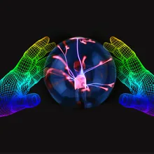 Free Shipping New style plasma ball Sphere Light Magic Crystal And holiday lamp 10W 5V