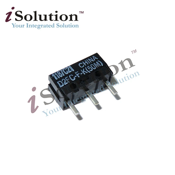 Blue Dot Mouse Button JG 5pcs OMRON Mouse Micro Swtich D2FC-F-K 50m