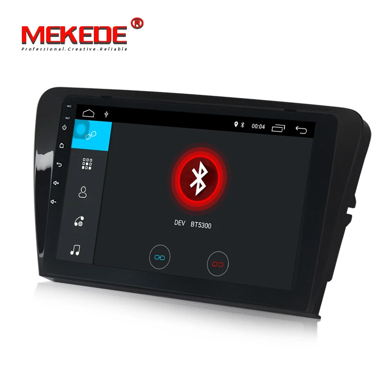 Sale MEKEDE Android 8.1 car dvd gps multimedia player For SKODA Octavia 2013-2018 A7 car dvd navigation radio video audio player 3