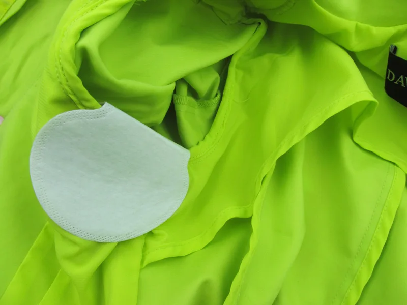 20 шт./лот, одноразовые подушечки для подмышек, впитывающие защитные подушечки для подмышек, защитные подушечки для пота, наклейки WYQ