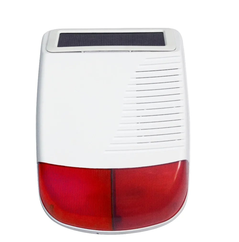 Free Shipping Wireless Outdoor Waterproof Solar Strobe Light Flashing