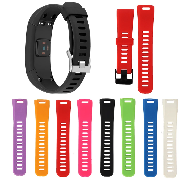 Мягкий ремешок на запястье для Garmin Vivosmart HR Band смарт-браслет Correa Pulsera спортивные