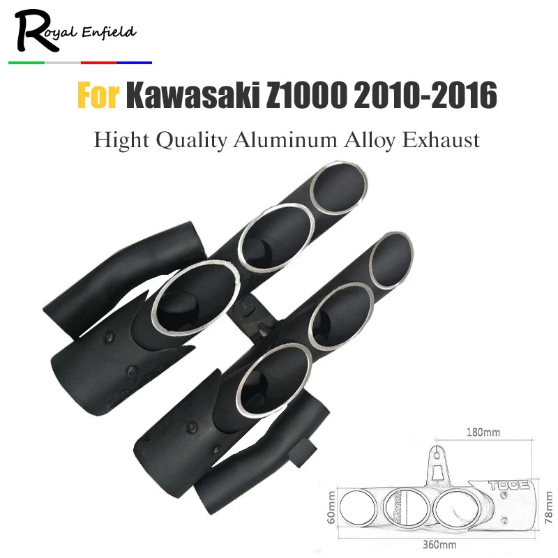 z1000 slip on exhaust