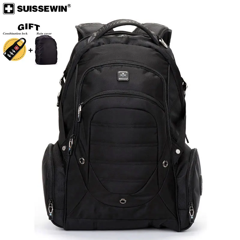 2019 swiss bag suissewin brand nylon Waterproof backpack High strength