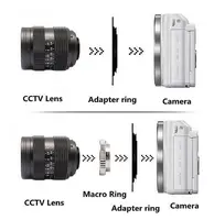 FUJIAN 35mm F1.7 CCTV TV Movie lens+C Mount+Macro ring for Sony E Mount Nex-6 Nex-7 Nex-5R A3500 A6300 A6100 A6400 A6500 A5100 - Image 5