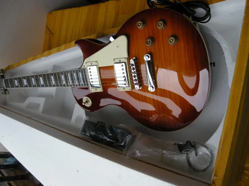 

China guitar factory custom Top quality New CS color rosewood fingerboard LP electric guitar,Free shipping 7yue9