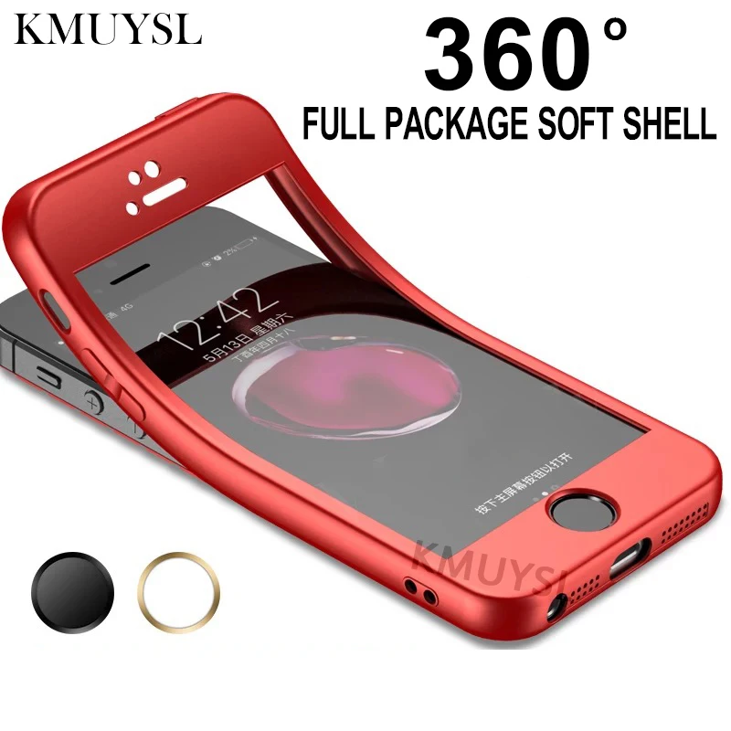 

360 Degree Full Cover Case For Xiaomi Redmi Note 6 Pro 5A Prime 5 Plus 6A Note 4 4X S2 Mi A2 Lite A1 5X 6X Mi 8 SE Note 3 Cases