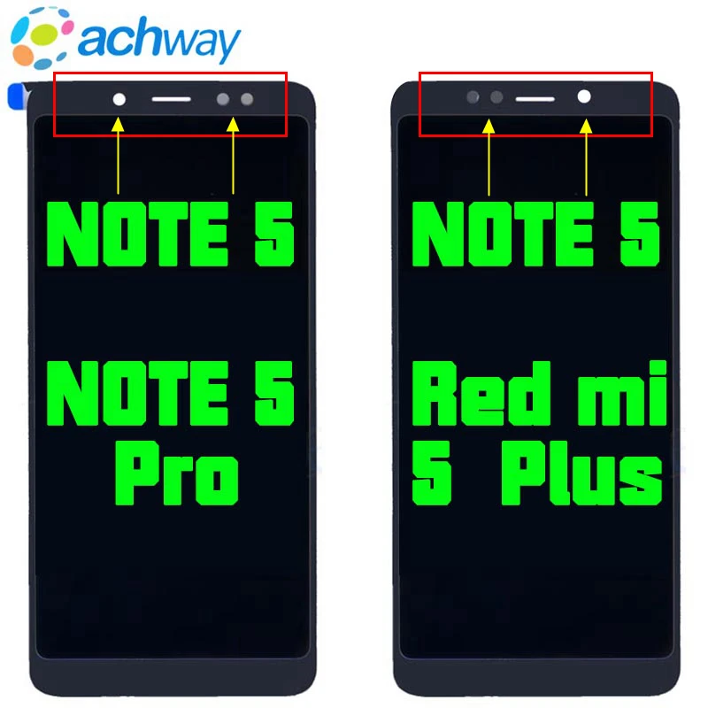 Tested For Xiaomi Redmi Note 5 Pro Lcd Display Touch Screen Note 5 Pro
