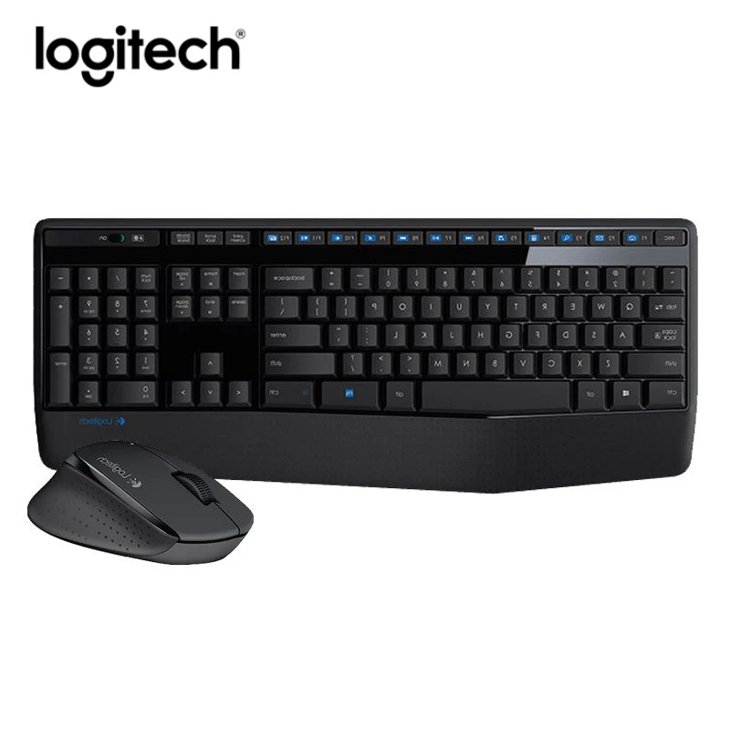Logitech MK345 беспроводная клавиатура и мышь в комплекте игровые компьютерные