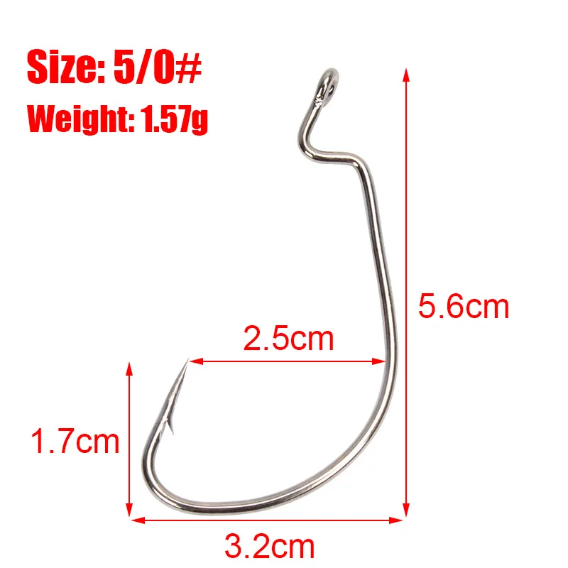 10 шт. рыболовные крючки из углеродистой стали рукоятка джига большие крючки на окуня свинцовая головка джиг кривошипный колючий крючок для мягкой рыбалки приманка Рыболовная Снасть - Цвет: 1