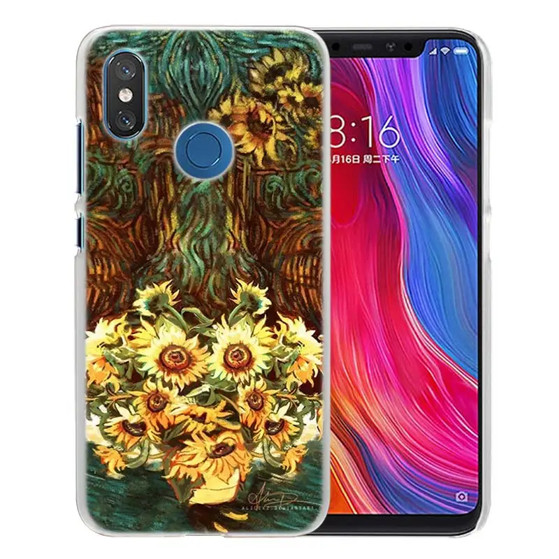 Чехол из поликарбоната для Xiao mi Red mi Note 7 K20 8T 6 6A Pro S2 mi 9T Play 8 lite A2 A1 Прозрачный жесткий пластиковый чехол для телефона - Цвет: 13