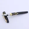 HERO Classic GOLDEN and black red Trim F Nib Fountain Pen School Student Office Gifts Stationery ► Photo 1/6