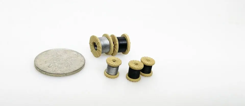 4 шт. DIY 1: 87 Модель поезда Ho весы моделирование кабель провод самосвал Таблица сцены станции Аксессуары
