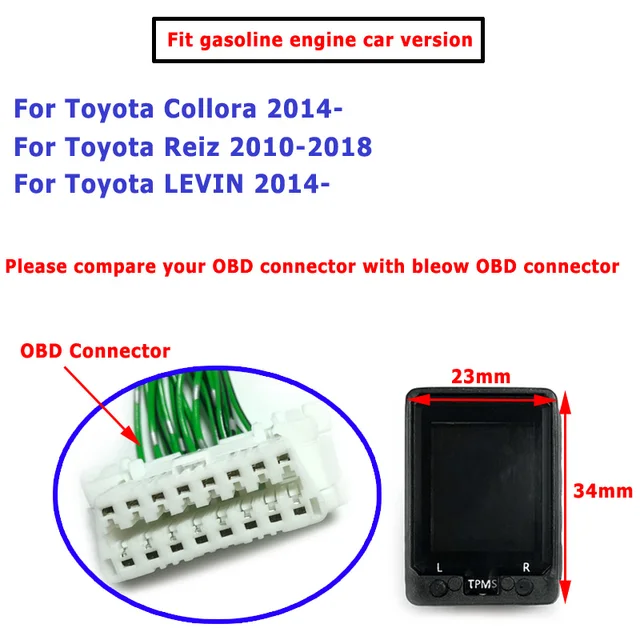 Obd tpms toyota