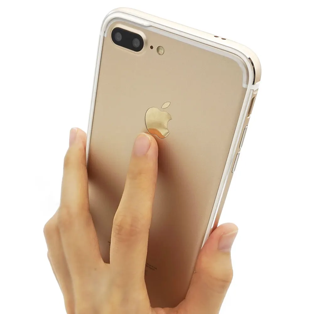Portefeuille For iPhone 8 Bumper Case Aluminum TPU Hybrid Shockproof Bumper Case for iPhone 7 Plus 6 6S 7plus Frame Accessories (20)