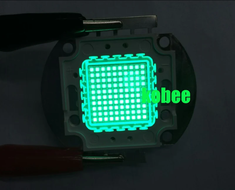 CHTPON высокой мощности Светодиодный Chip100W голубой бусины с cob-светодиодами лампы 490nm Epi светодиодный s для DIY светодиодный прожектор