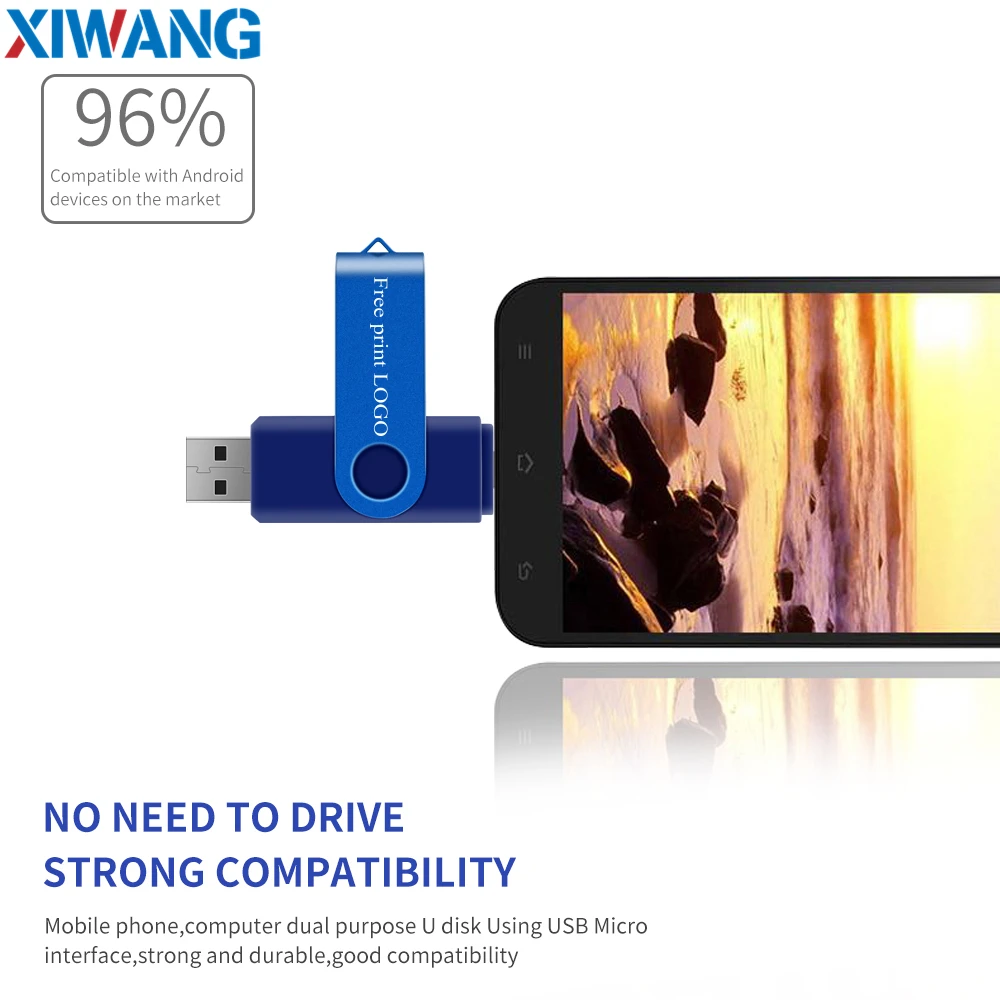 

New USB 2.0 OTG Pen Drive High Speed Micro Usb Stick USB Flash Drive 16GB 32GB External Storage Pendrive 64GB 128GB Memory Stick