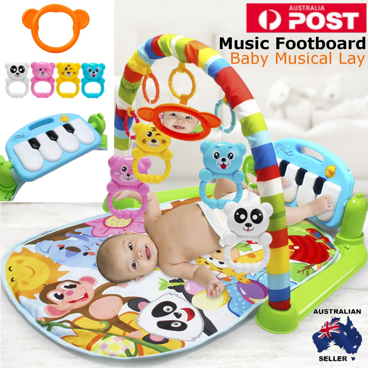 lower price  3 in 1 Educational Toys Baby Play Mat Kids Rug Educational Puzzle Carpet With Piano Keyboard And Cu