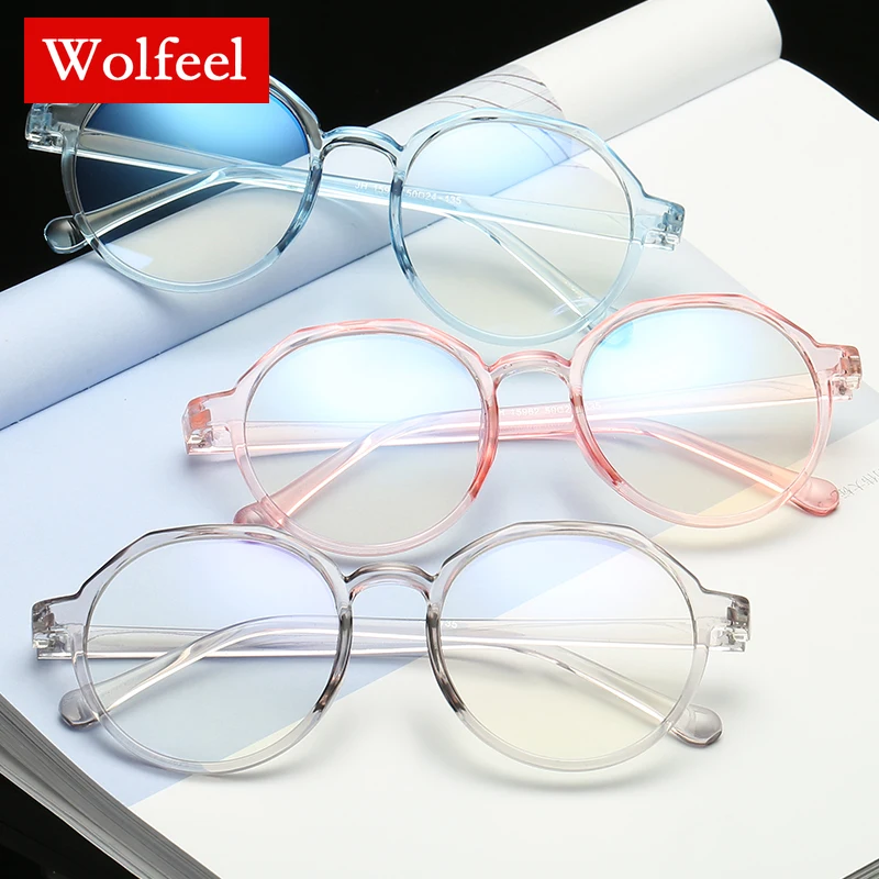 

Oversized Large Men Frame High Quality Transparent Frame Fashion Oversize Glasses Women Frame Vintage Round Clear Lens Glasses