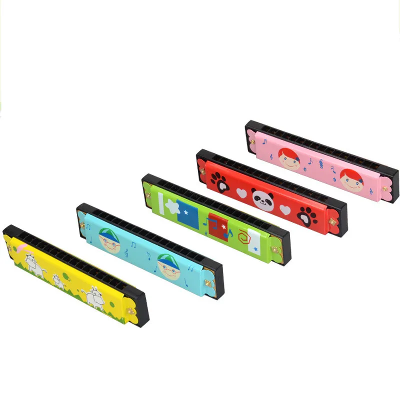 

EducationaSwan Harmonica 16 Holes Hooter Bugle Educational Toy Gift For Kids Drop Shipping Gift 17OCT26