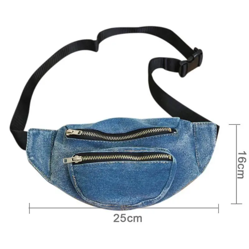 Женская джинсовая поясная сумка с ремнем, нагрудная сумка, Повседневная сумка на плечо, сумка "Почтальон" на ремне, сумка Heuptas Bum, сумка Marsupio Uomo