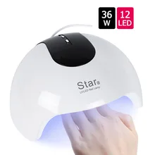 Star8 6 Вт/36 Вт Сушилка для ногтей Светодиодный УФ-лампа для маникюра сушка всего Гель-лак для маникюра машина для маникюра Инструменты для дизайна ногтей