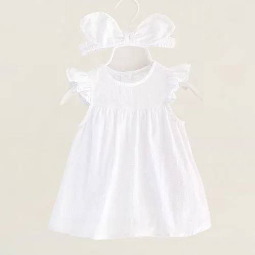 Одежда и платья для новорожденных девочек, популярное платье для новорожденных, комплекты летней одежды для дня рождения, платья для маленьких девочек 3, 6, 9 месяцев - Цвет: P-001