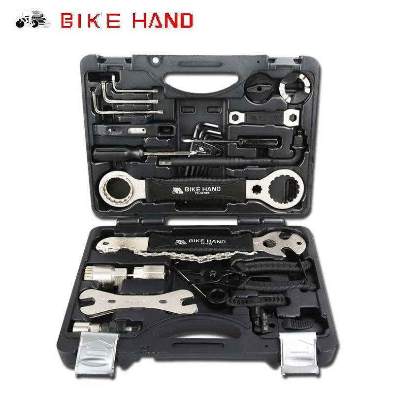 

BikeHand Bicycle Repair Tools 18 In 1 Kit Portable Steel Multifunction Professional Road MTB Cycling Bike YC-721 Multi Bicicleta