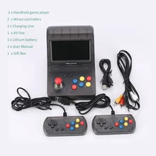 4,3 дюймов 64 бит портативная ретро мини портативная игровая консоль 3000 видеоигры Классическая семейная игровая консоль de jeu подарок ретро