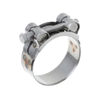 

Stainless Steel Precision Casting Sanitary Quick-Fit Clamp Cylindrical Pipe Joint Fixing Clip Snap-On Fastening Pipe Hoop 45-51