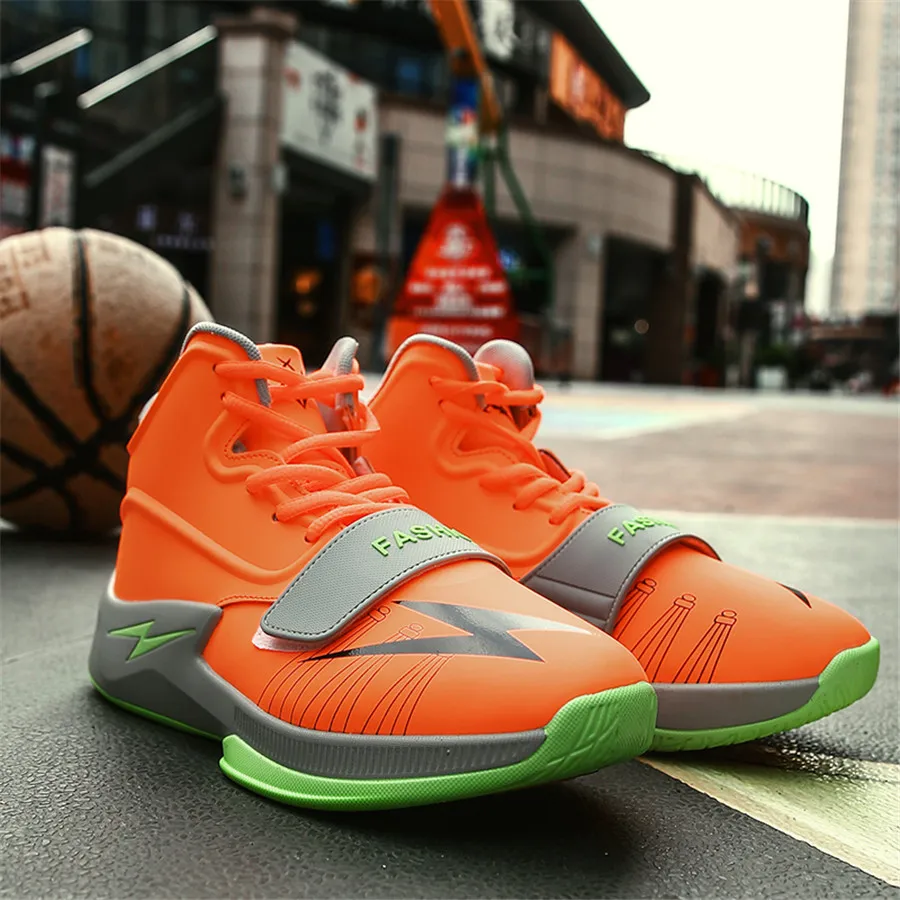 Size38-45 2019 Men Basketball Sneakers Zapatillas De Basketball Shoes Outdoor Non-slip High Tops Basketball Designer sneakers