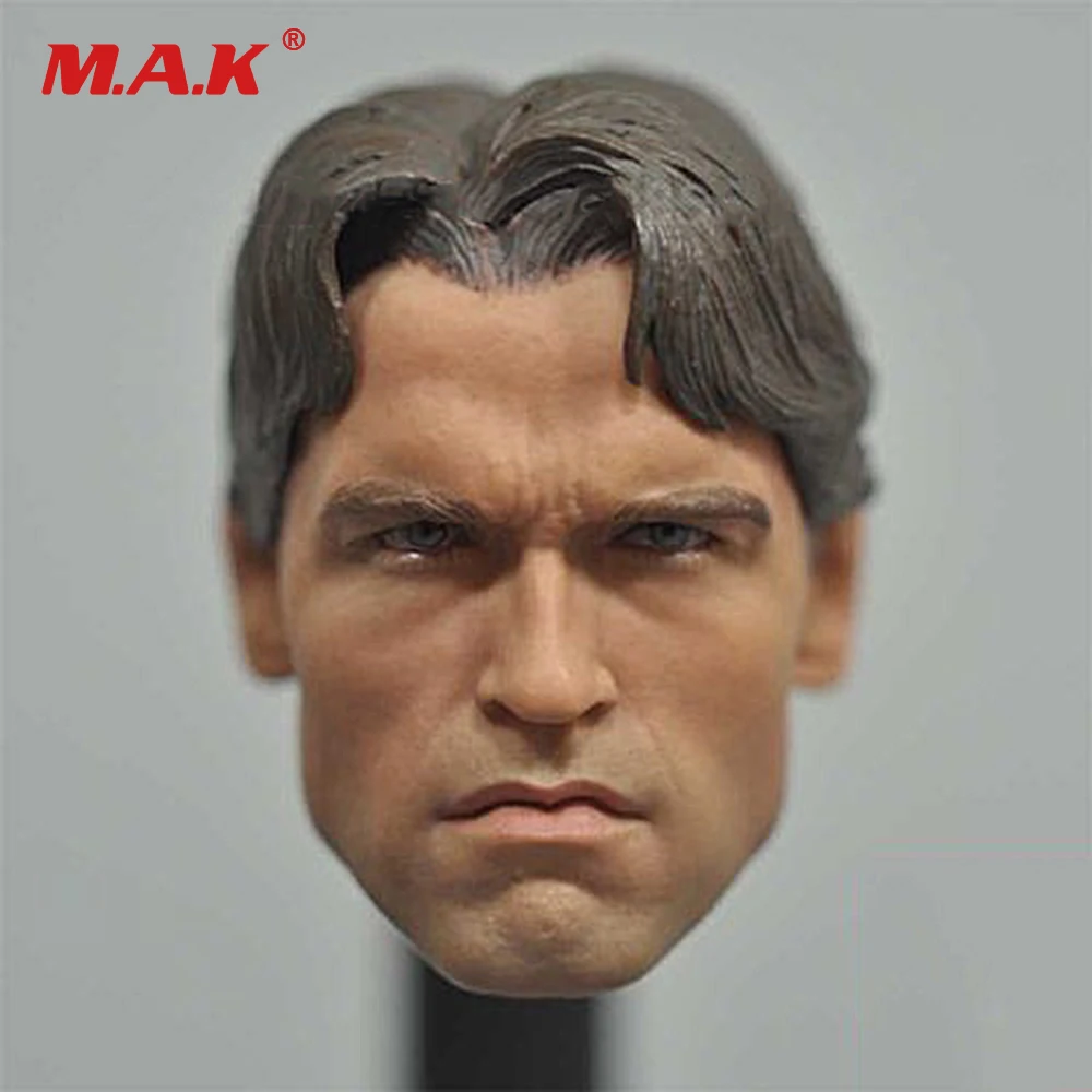

1/6 Scale Terminator T800 Yong Arnold Schwarzenegger Head Sculpt Model For 12" Male Body Figure