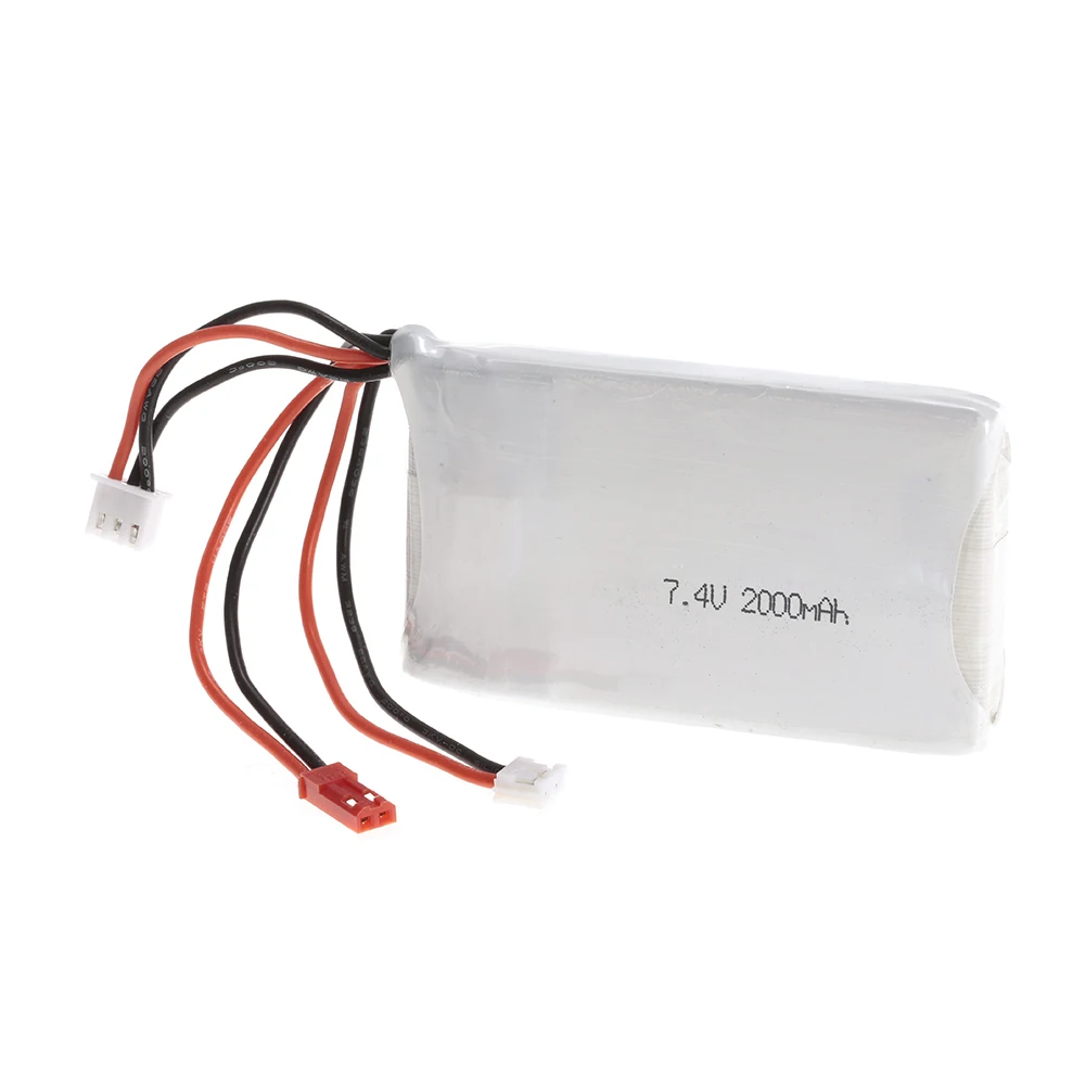 2 S 7 4 V 2000 mAh 8C Lipo батарея для FrSky taranis Q X7 4G ACCST 16CH пульт дистанционного управления RC