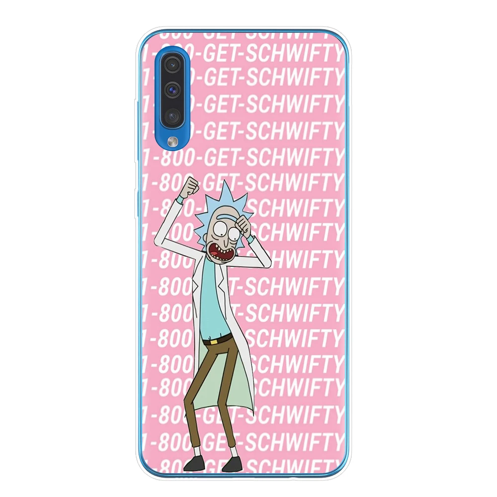 Cartoon Rick And Morty Soft TPU Case For Samsung J3 J5 J7 A7 A9 A6 A8 J4 J6 Plus A10 A20 A30 A40 A50 A70 Cover