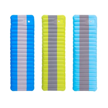 

inflatable Camping Mat No Pump Outdoor Camp Tent Sleeping Pad Breathable Damp-proof Single Air Mat Mattress