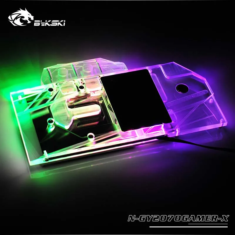 

Bykski GPU Water Block for GALAXY GeForce RTX2070 GAMER Full Cover Graphics Card water cooler