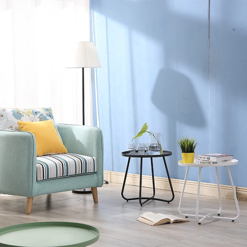 Small Tea Table Simple Mini Small Family Economy Modern Simple Creative Circular Side Table