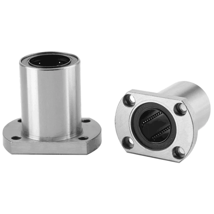 

100pcs/lot LMH10UU 10mm Oval Flange type linear ball bearings CNC 3D printer LMH10 10x19x29mm