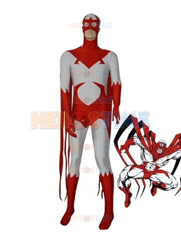 

Free Shipping Cool Hawk Hank Hall Male spandex Superhero Costume zentai suit halloween costume For Adult/Kids/Custom Made