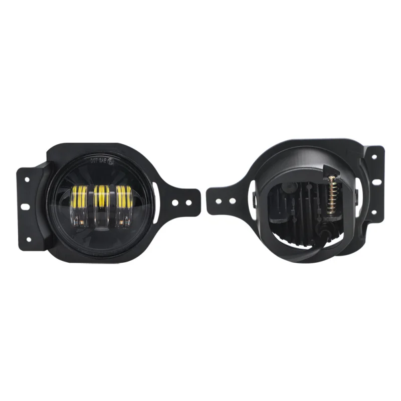 2019 Newest 30W 4'' LED Fog Light, 4inch LED Driving Fog Lamp For Jeep Wrangler JL 2018  Pair (3)