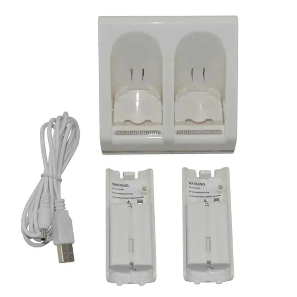 Brand-New-Dual-Charging-Station-With-2pcs-2800mAh-Battery-Pack-for-Wii-Remote-Controller-For-Wii