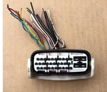 

1PCS FOR ABS pump plug Anti-lock pump harness connector USED